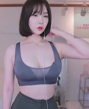 겨우디 회색 시스루 스포츠 브라속 블랙 브라 레깅스 핏