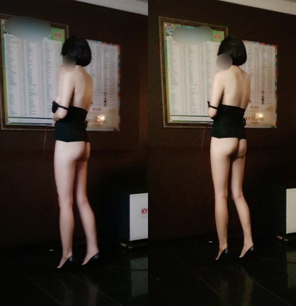 뜨거운  노래방에서 선곡중인 처자