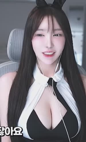 쿨섹시녀  겨우디 섹시 바니걸 가슴골