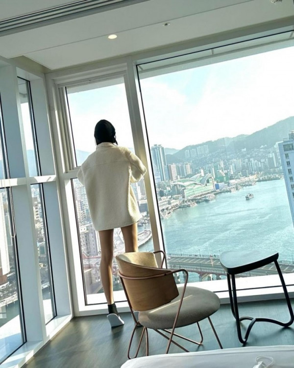 완소처자  레이싱 모델 유다연 숏컷 비키니