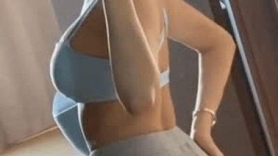 썸녀  돌싱녀 몸매 끝판왕 오또맘 스포츠 브라 레깅스 셀카