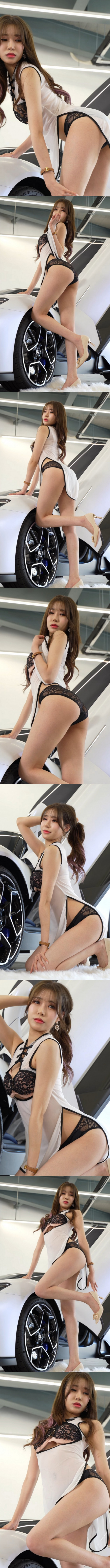 심쿵주의  플윗미 다야 블랙 레이스 팬티 브라 초근접