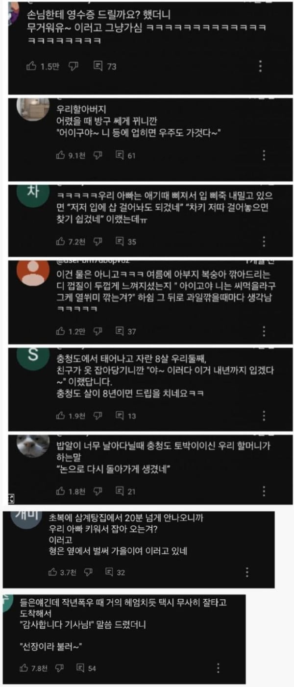 빵터지는 우울할 때 보면 좋은 충청도식 화법.jpg