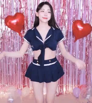 오딸녀  BJ 은혜 언더붑 세라복