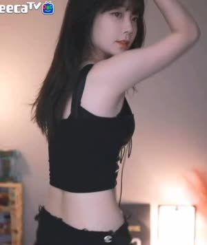 야사걸  BJ 파이 검정 핫팬츠 엉밑살 허리 돌림