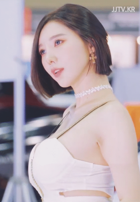 쿨섹시녀  레이싱모델 송주아 끈나시
