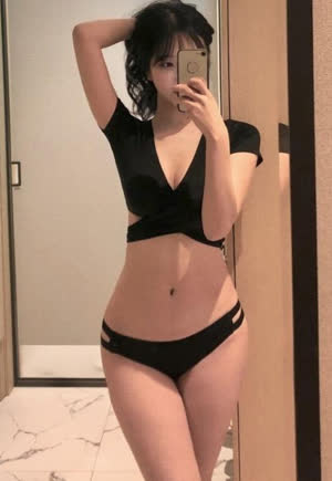 작살나는  bj 박민정 수영복 셀카 몸매