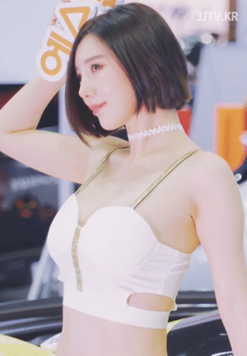 쿨섹시녀  레이싱모델 송주아 끈나시
