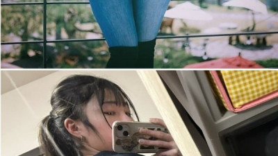 코피터짐 주의  청바지 몸매