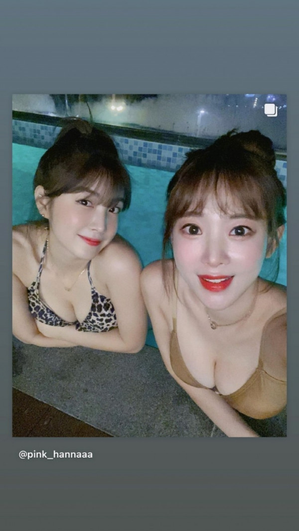 미챠   치어리더 김한나 비키니