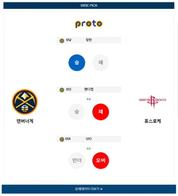 2023년 12월 09일 11시 미국 프로농구 NBA 덴버너게 vs 휴스로케