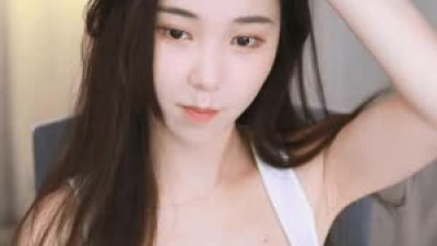 오지는 흰 나시티 BJ 화정 가슴골