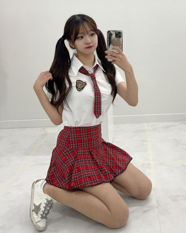 은근야한 BJ 박민정 섹시 코스튬 교복 비키니 셀카