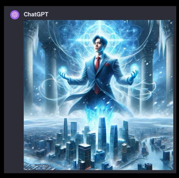 폭소일번지 챗GPT야 차가운 청년을 그려줘.jpg