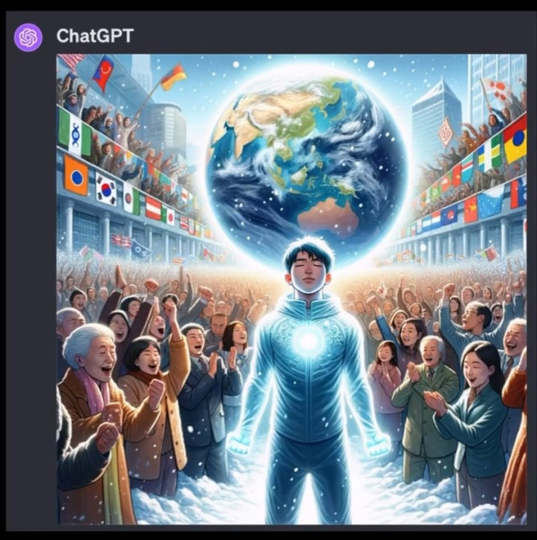 폭소일번지 챗GPT야 차가운 청년을 그려줘.jpg
