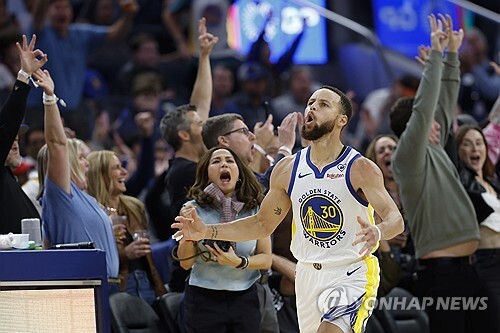 [NBA] '커리 4Q 12점 원맨쇼' 골든스테이트, 브루클린 제압