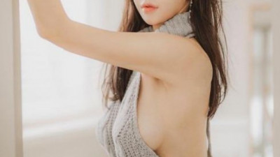 레이싱모델의 동정을 죽이는 스웨터룩