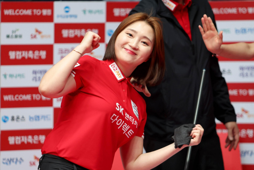 강지은 퍼펙트큐 앞세운 SK렌터카, PBA 팀리그 2라운드 선두로