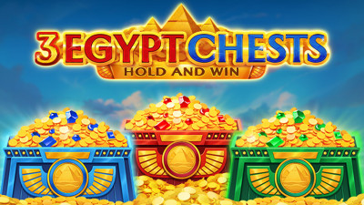 3 EGYPT CHESTS