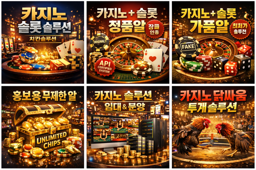 카지노 슬롯 솔루션 정품알 가품알 무제한알 제공 치킨솔루션